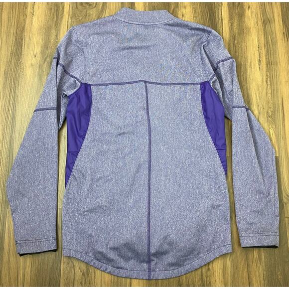 Nike Shield LSU Tigers lightweight performance zip-up windbreaker bomber jacket - Picture 3 of 4